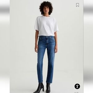 AG-ED Ex-Boyfriend Women's Mid-Rise Slouchy Slim Fit Denim Jeans Size 32R